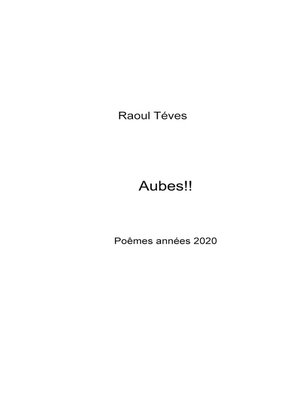 cover image of Aubes!